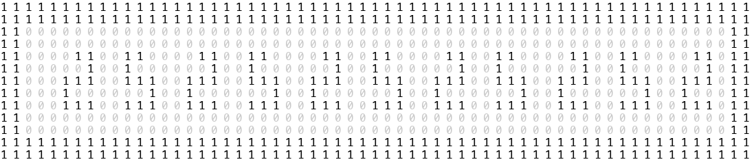 Pirotski ćilim kukice frieze — stdub.org in 0/1 ANSI